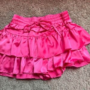 COPY - Super cute Hot pink ruffle day+moon skirt